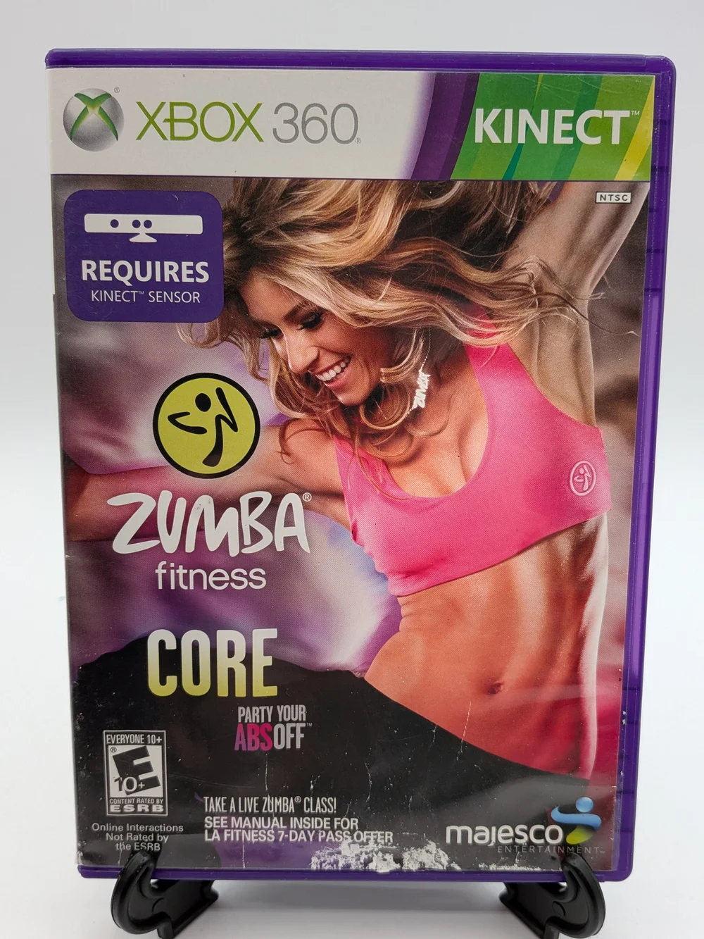 Xbox 360 - Kinect Sports & Adventure! & Zumba Core 3 Game Bundle